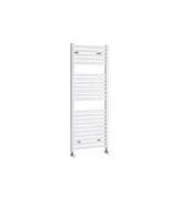 Bauherr G 600x1360 (690kcal/h) Θερμαντικό Σώμα Λουτρού Μπάνιου Πετσετοκρεμάστρα Λευκό