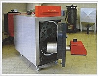 Alpha Pellet 55kw 47.300kcal/h Καυστήρας Πέλλετ-Pellet Βιομάζας με Κοχλία Για Μετατροπή Λέβητα Πετρελαίου Αυτοκαθαριζόμενος