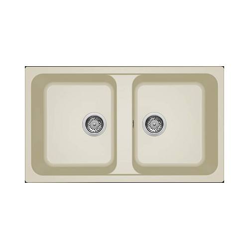 Νεροχύτης κουζίνας LIFE 450 Bianco Antico 62 ELLECI 86x50cm