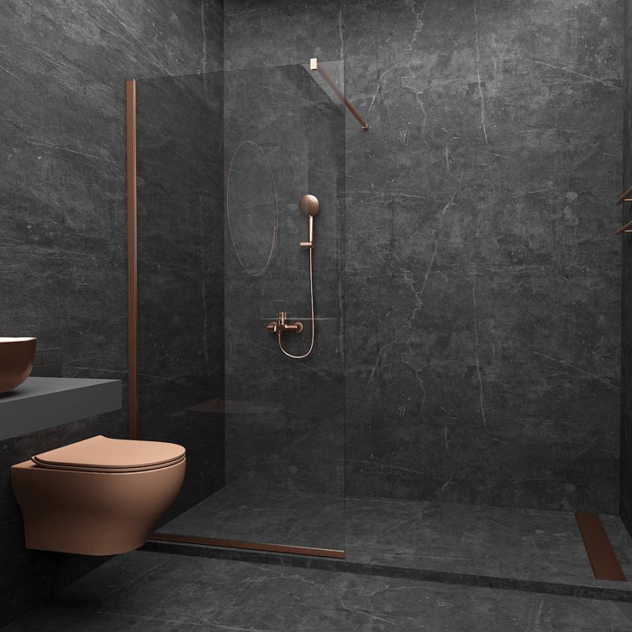 Serena Rose Gold  H200 90 cm