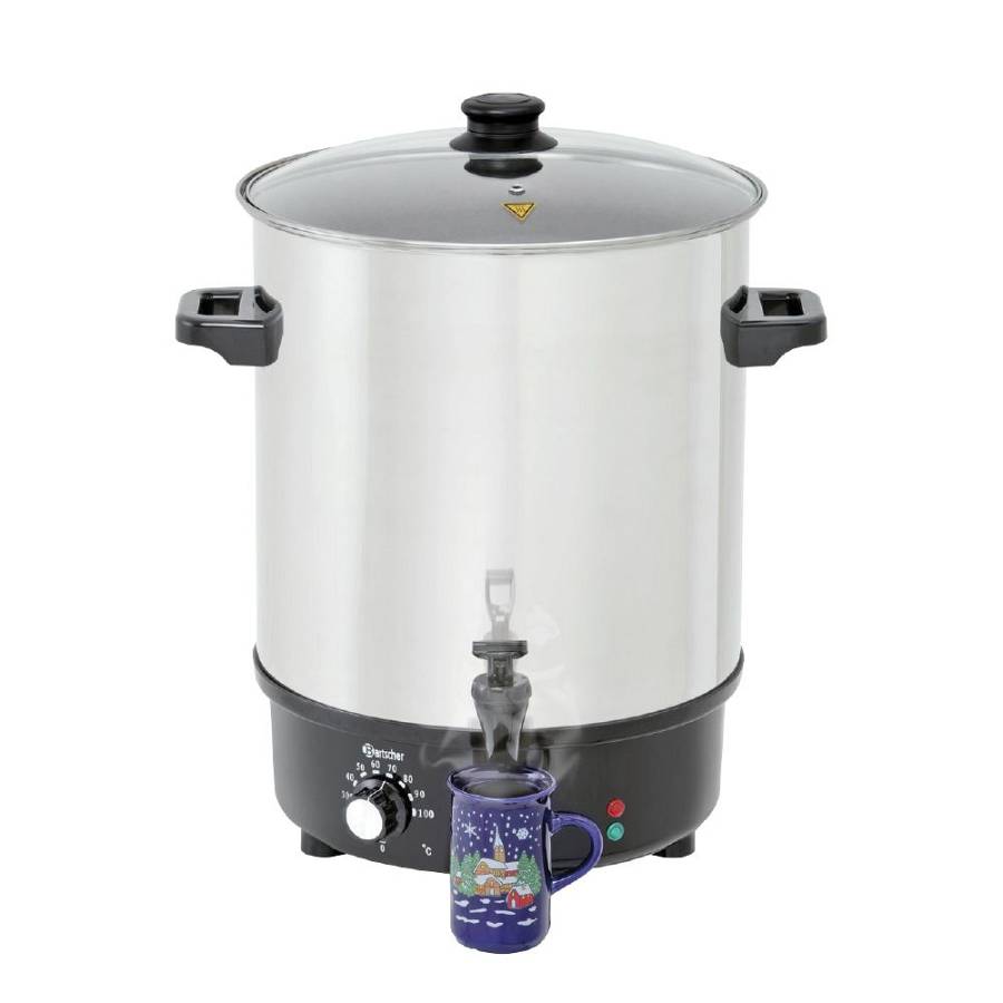 Bartscher 200057 Βραστήρας κρασιού inox 30 lt