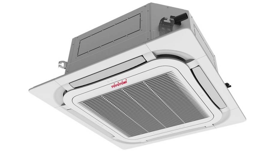 Toyotomi CCT24IUINVR32/OU241INVR32 Κλιματιστικό Κασέτα Ψευδοροφής inverter 24.000btu R32