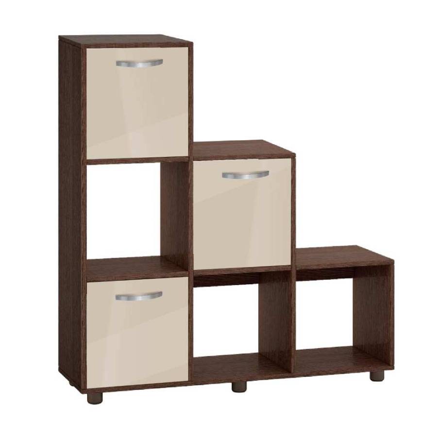 Βιβλιοθήκη ανοιχτή 102x33x105, Kubo 6 Βέγγε, Genomax